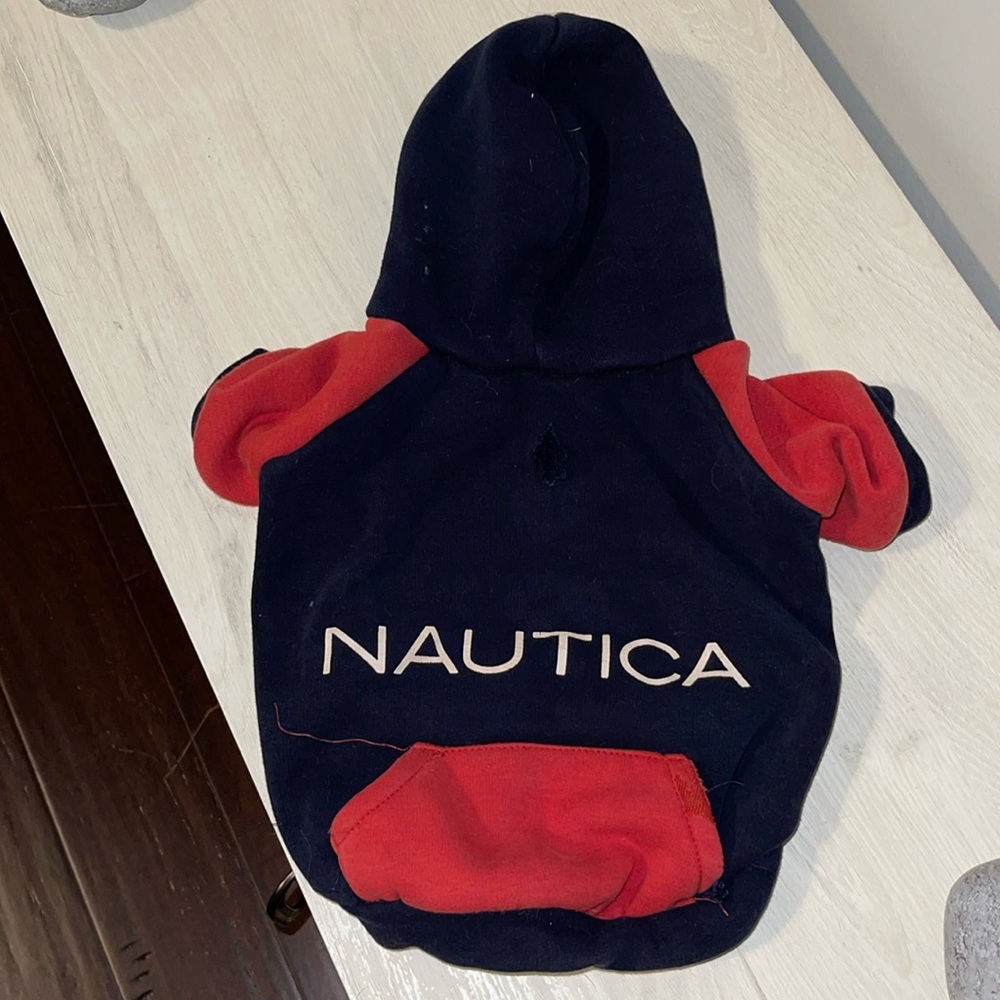 Nautica dog sweater
